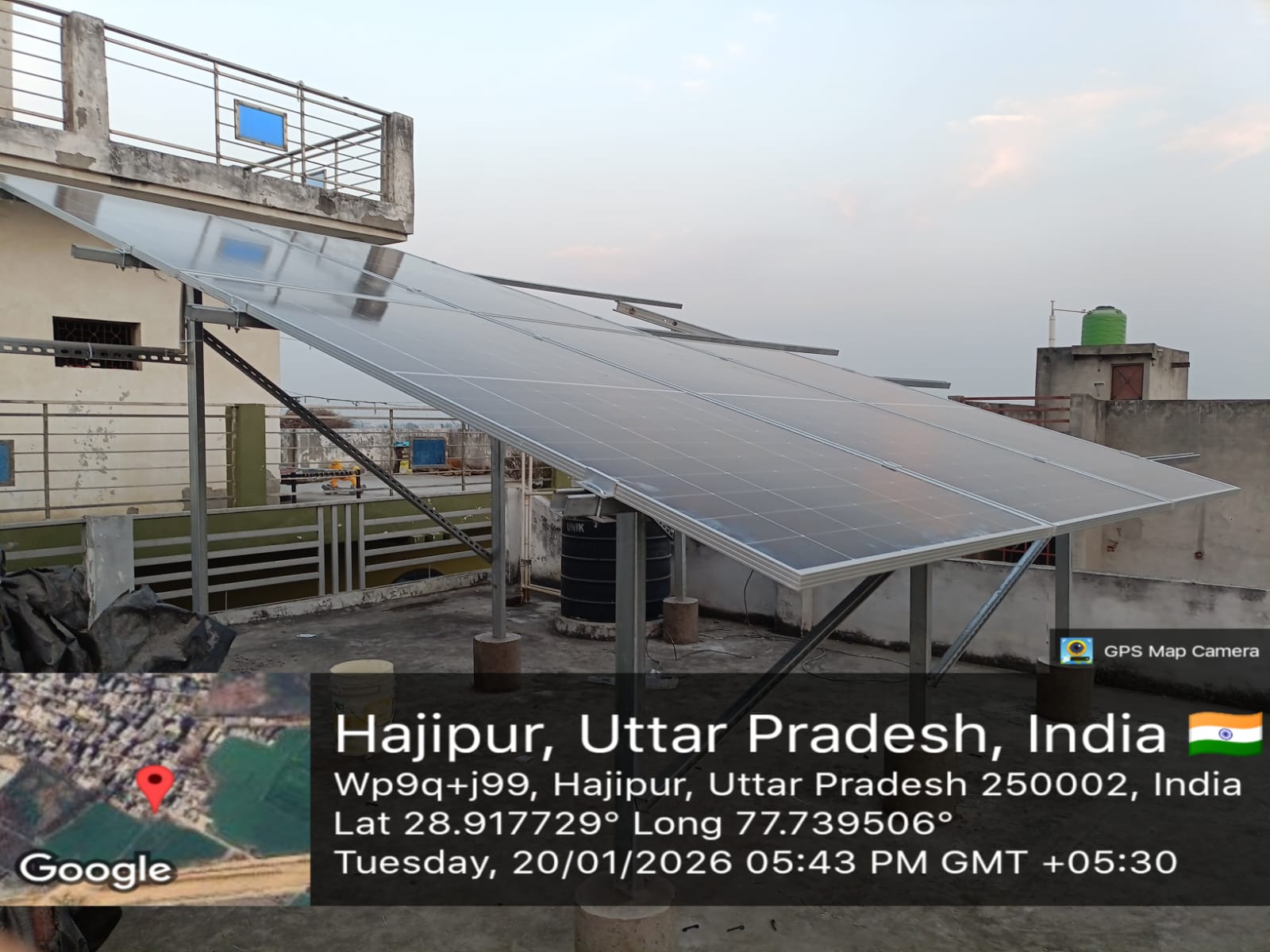 Commercial rooftop array