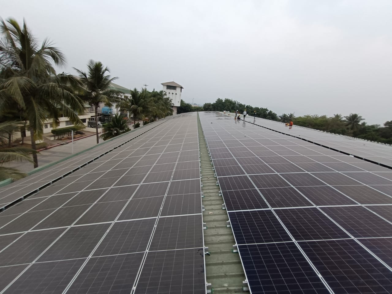 Factory hybrid solar
